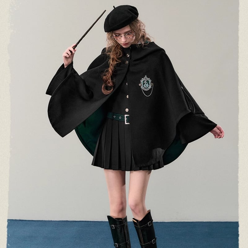 ハリーポッター クラシカルケープマント ホグワーツ寮4色 KYOUKO2024冬