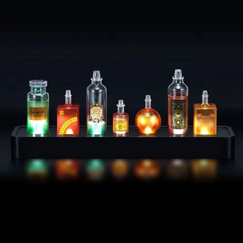 ラージサイズハリーポッター公式ライセンス商品 魔法薬ポリジュースポーションランプ ハリーポッター ポリジュース薬ランプ 変色 ポーションランプ