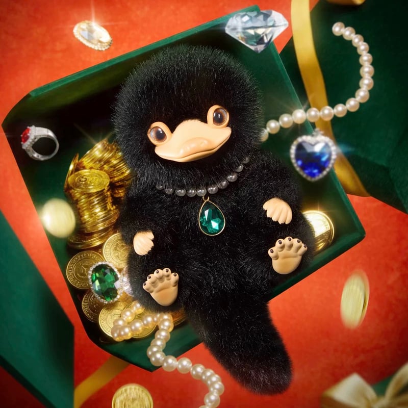 BOX】ハリーポッター ニフラ ー「THE JEWELRY MUSEUM」ぬいぐるみ