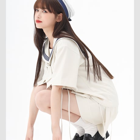 公式 サンリオ シナモロール レースアップセーラーパンツ 海外限定コラボ KYOUKO 2022夏