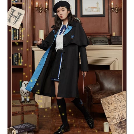 ハリーポッター ローブ風 ケープコートホグワーツ制服 海外限定公式ライセンス品 ME