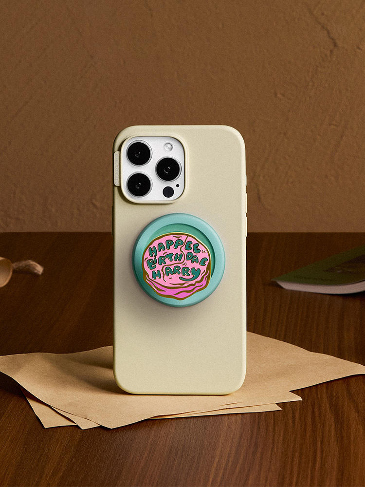 ハリーポッター バースデーケーキ メタル スマホソケット 折り畳み式