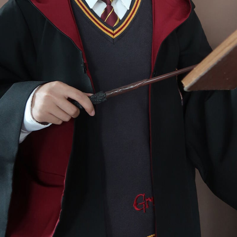 グリフィンドール】 ローブ＋ネクタイ＋ニットベスト 【セット販売