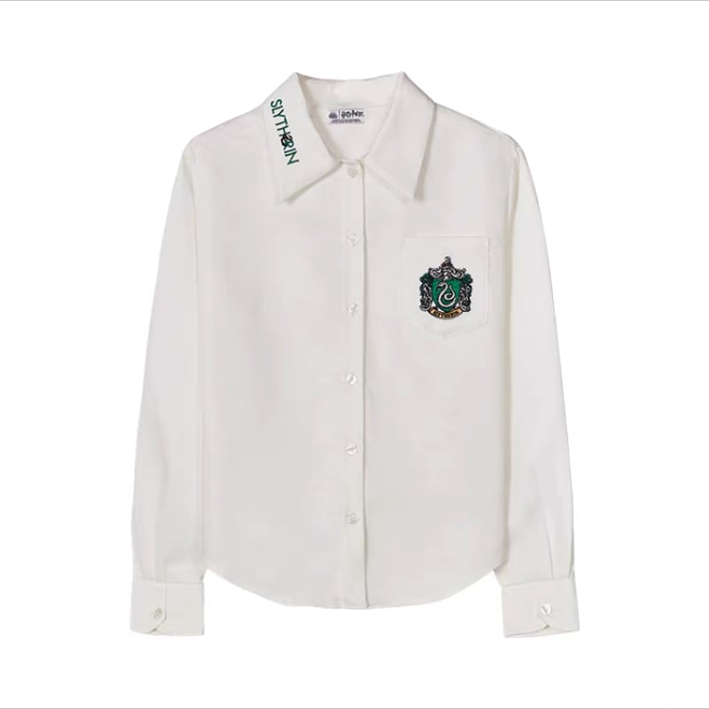 USJ ハリーポッター　長袖シャツ　M USJ【新商品】ホグワーツ紋章（カラー＆コミカルVer）Tシャツ