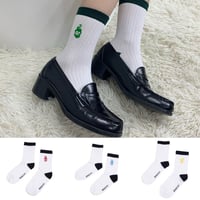 【公式】 ハリーポッター 白 クルーソックス  寮シンボル 靴下 ホグワーツ  梗豆KYOUKO制服馆  ワーナーブラザーズ 公認 海外限定コラボ商品