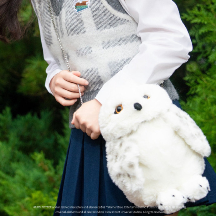 ハリーポッター ヘドウィグ ぬいぐるみ ショルダーバッグ ユニバーサル