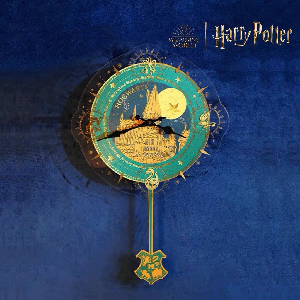 ハリー・ポッター掛け時計 HARRY POTTER Wall Clock Featuring Three-Dimensional Hand