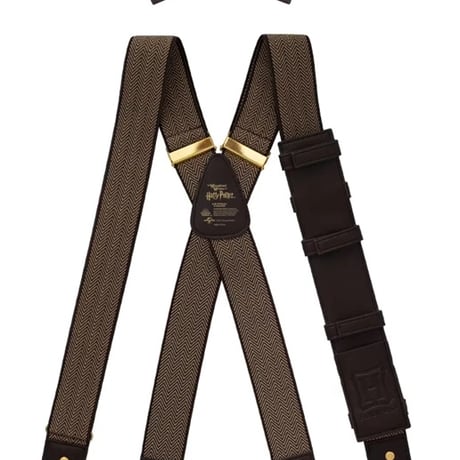 ハリーポッター サスペンダー杖ホルダー+蝶ネクタイ 海外ユニバーサルスタジオ