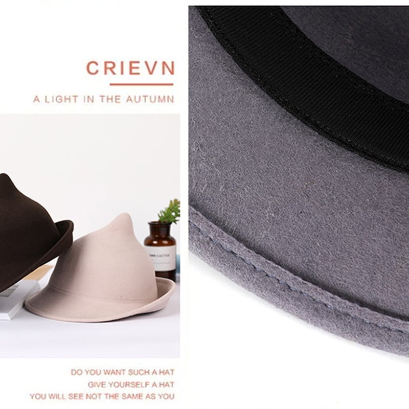 Sサイズ】 魔法使いのとんがりモダンハット ウール素材 全15色 | Aki