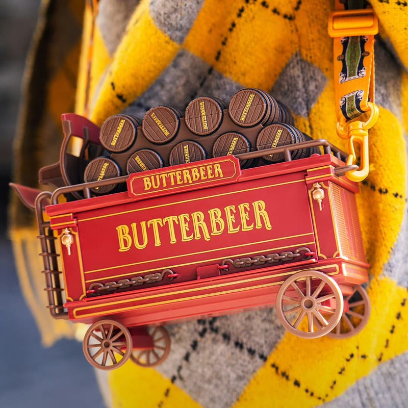 ユニバーサルスタジオ北京　ハリーポッター　バタービール樽キャンディケース ハリーポッター バタービール樽カートキャンディーケース 海外