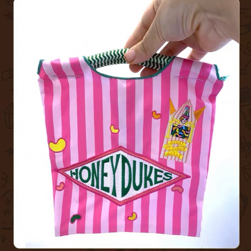 ハリーポッター ハニーデュークス 刺繍エコバッグ ボールアンド