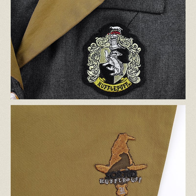 ハリーポッター 着脱式ケープ ローブ風セーラーワンピース [ロング丈  