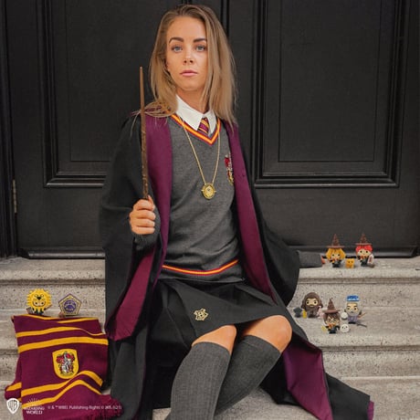 【公式】ハリーポッター  ボックスプリーツスカート ホグワーツ制服 ワーナーブラザーズ公認 海外限定コラボ 正規品 コスプレ 制服 Cinereplicas