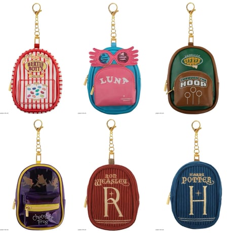 ハリーポッター リュックサック型 キーホルダーポーチ 百味ビーンズ 海外限定公式ライセンス品