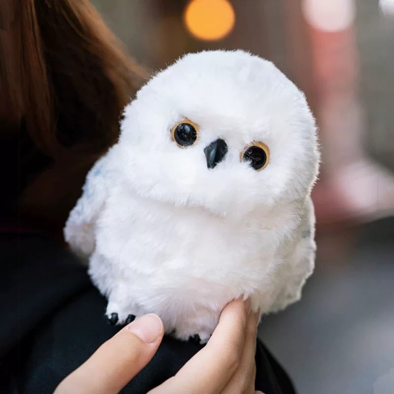 ハリーポッター 動く！肩乗りおしゃべりヘドウィグ シロフクロウ