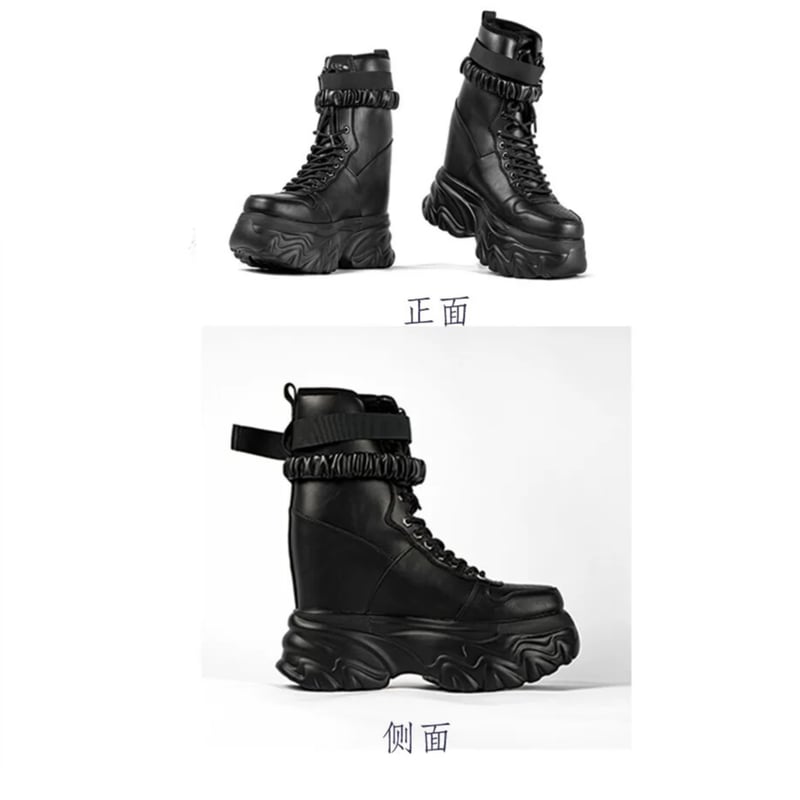 コスプレ 厚底ブーツ 18cm シークレットブーツ シークレットブーツ コスプレ 18cm 厚底ブーツ