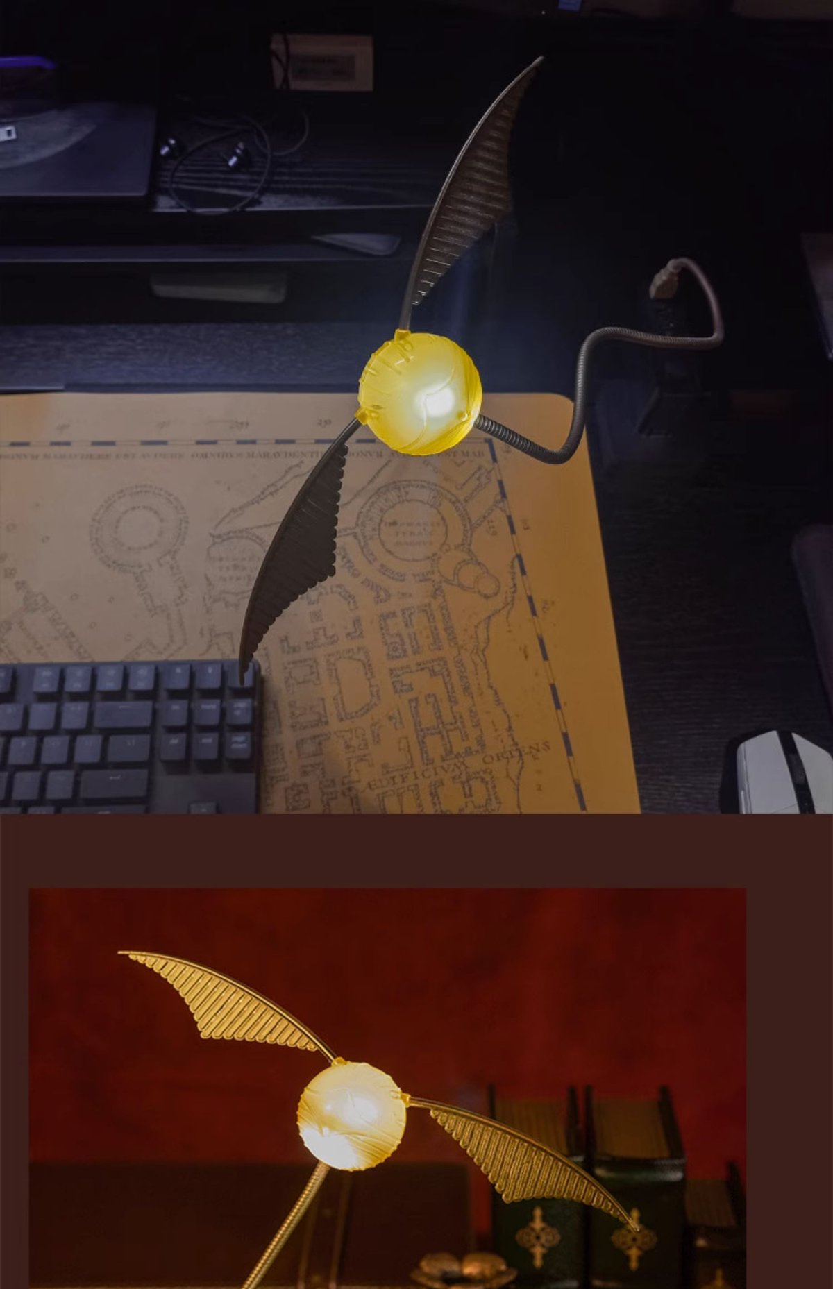 ハリーポッター【海外限定】 ゴールデンスニッチ ハリーポッター ゴールデンスニッチ 可動式マグネット 海外限定公式