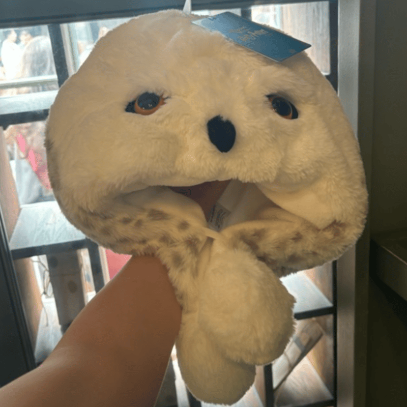ハリーポッター ヘドウィグ ぬいぐるみハット ユニバーサル ハリーポッター ヘドウィグ ぬいぐるみハット ユニバーサル