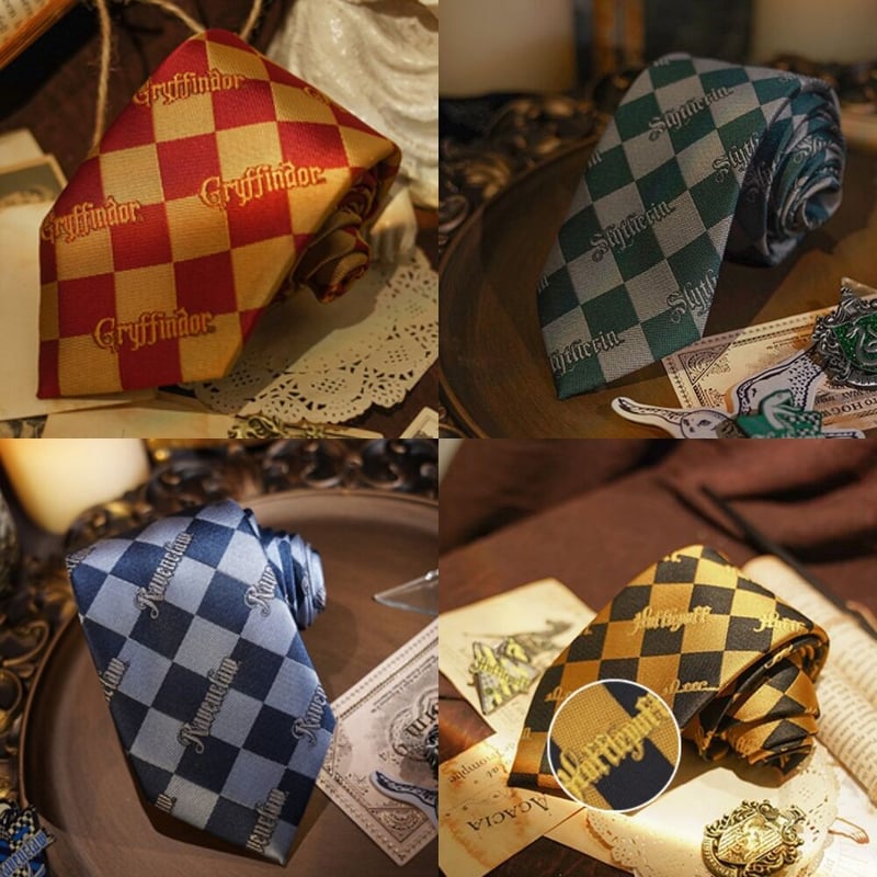 公式】 ハリーポッター ネクタイ 格子柄 ホグワーツ制服