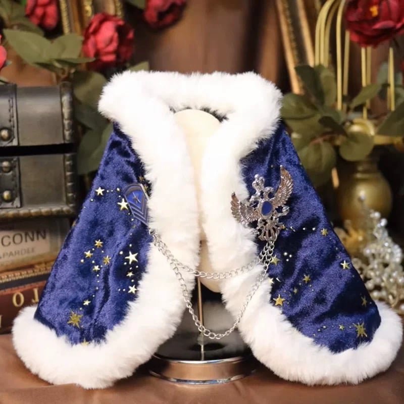 ぬいぐるみ服 王様のボアチャームマント 20㎝ 4色 着せ替え | Aki global