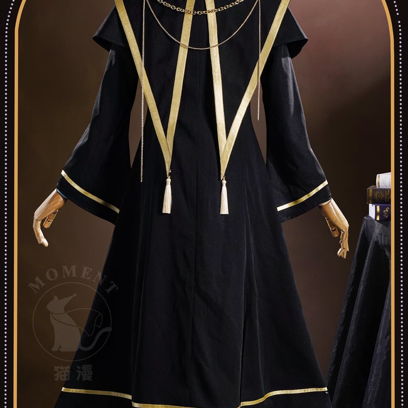 高級版】魔法の覚醒 魔法使いの和風ローブ ”鷲の青” コスプレ衣装 女子