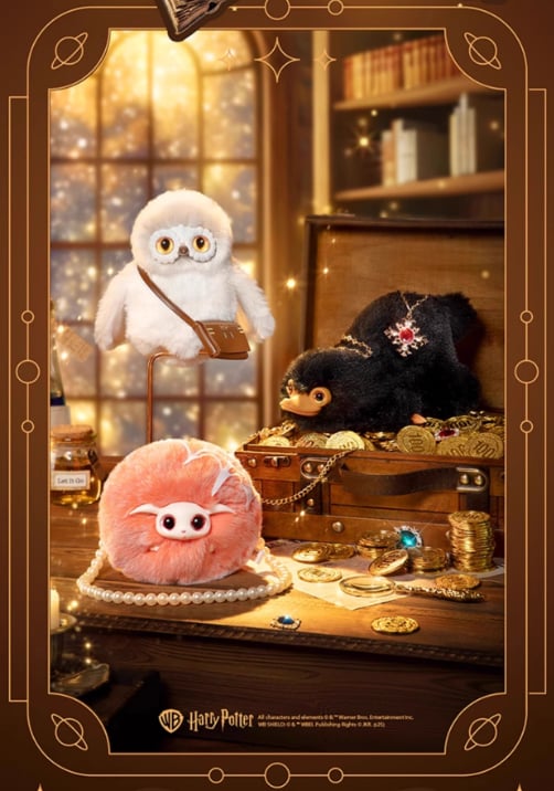 miniso ハリー・ポッター ぬいぐるみ　ブラインドボックス　3箱セット BOX】ハリーポッター 魔法動物ぬいぐるみ ブラインドコレクション 海外