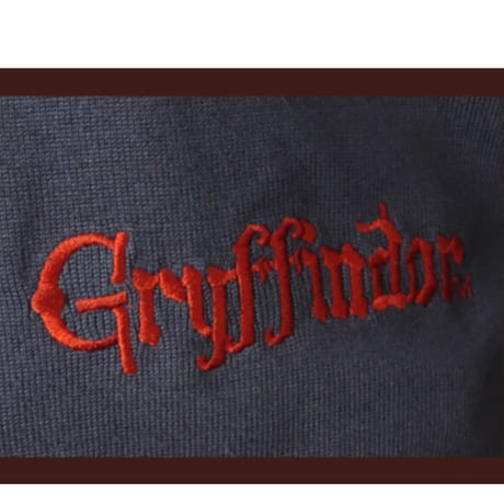 【公式】 ハリーポッター Vネックニット ベスト 刺繍入り  ホグワーツ制服 ME