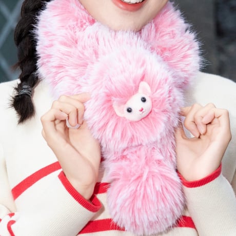 ハリーポッター ピグミーパフ マフラー ユニバーサルスタジオ海外限定品