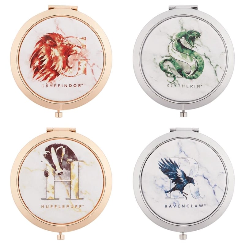 公式 ハリーポッター コンパクト ミラー ホグワーツ寮 マーブル