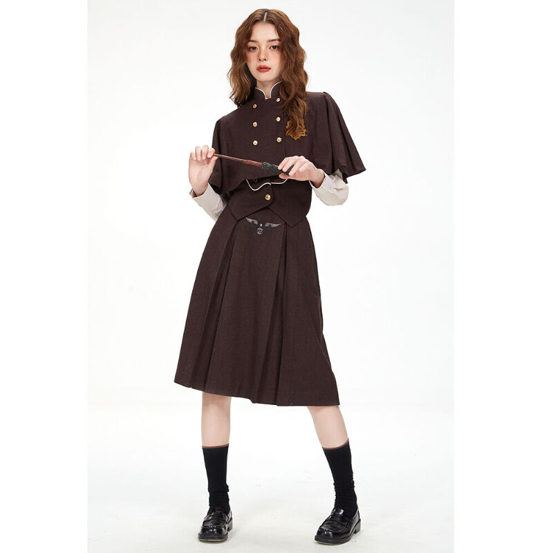 公式 ハリーポッター スニッチ ロングスカート 英国式