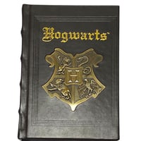 公式 ハリーポッターホグワーツ エンブレムレザーノート Harry Potter SHOP