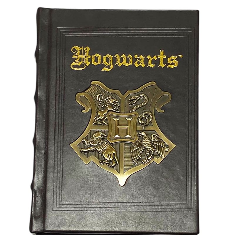 公式 ハリーポッターホグワーツ エンブレムレザーノート Harry Potter