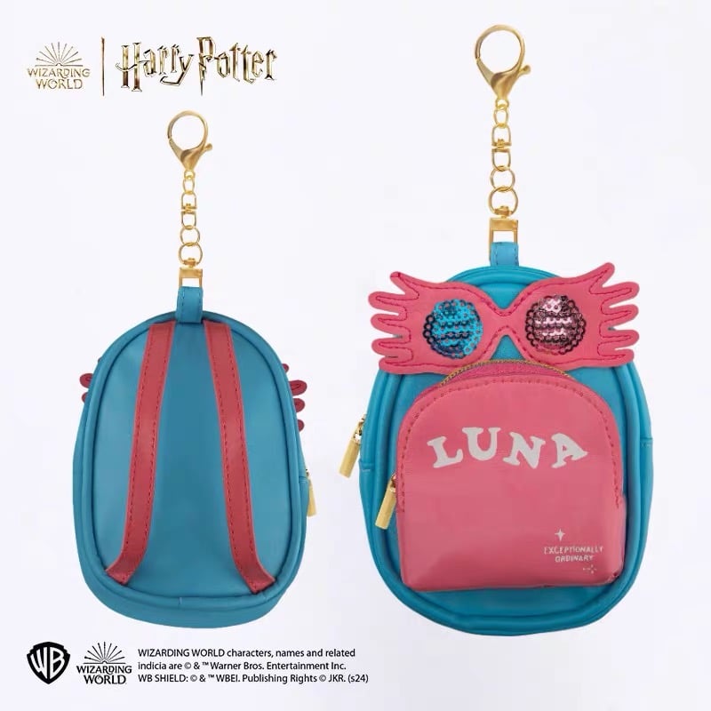 ハリーポッター リュックサック型 キーホルダーポーチ ルーナ 海外限定