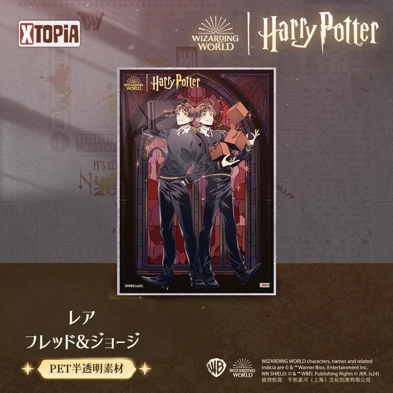 1パック】 ハリーポッター ステンドグラス 色紙コレクション 公式