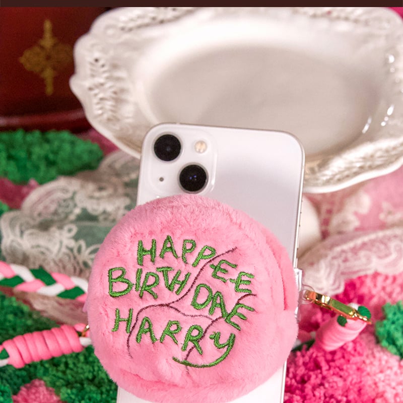 ハリーポッター バースデーケーキ スマホストラップポーチ 海外限定