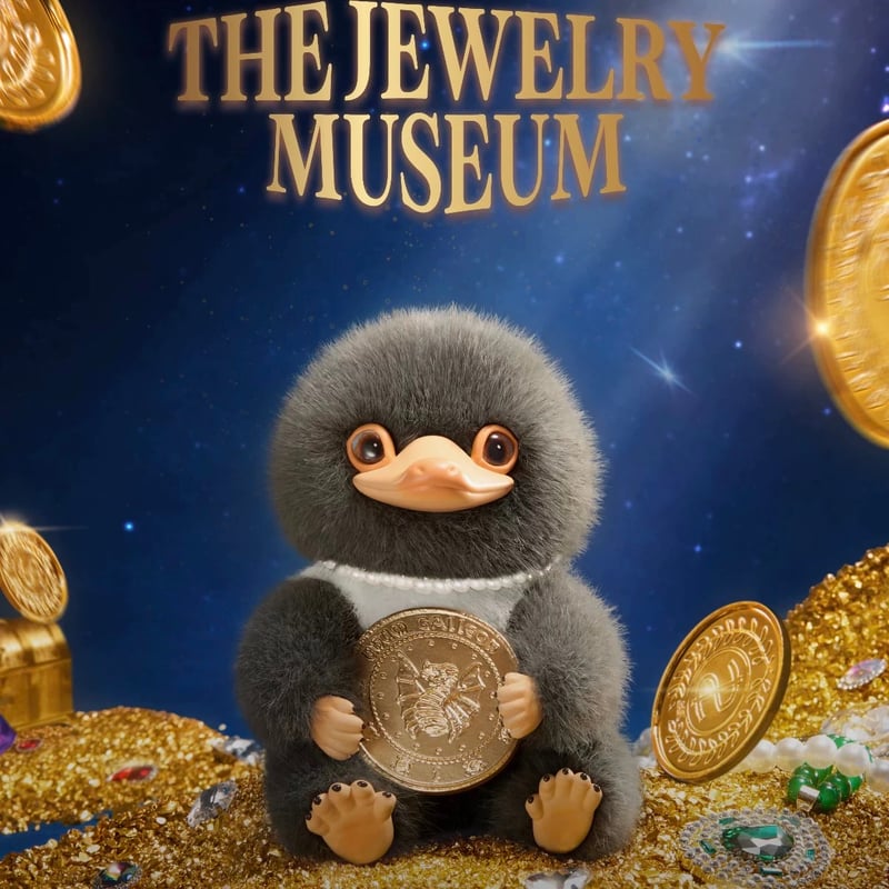 ハリーポッター ニフラ ー「THE JEWELRY MUSEUM」ぬいぐるみ