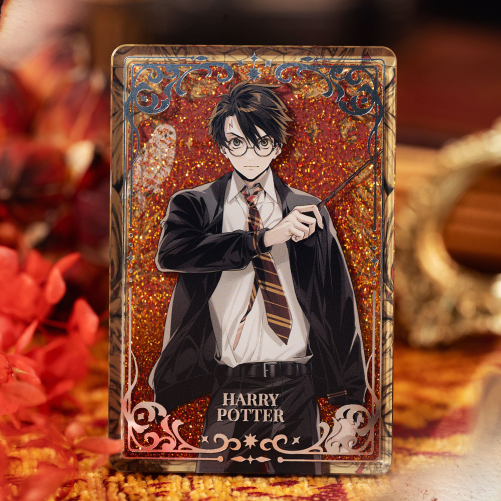 ハリーポッター 蓄光&グリッターアクリルブロック トレーディング