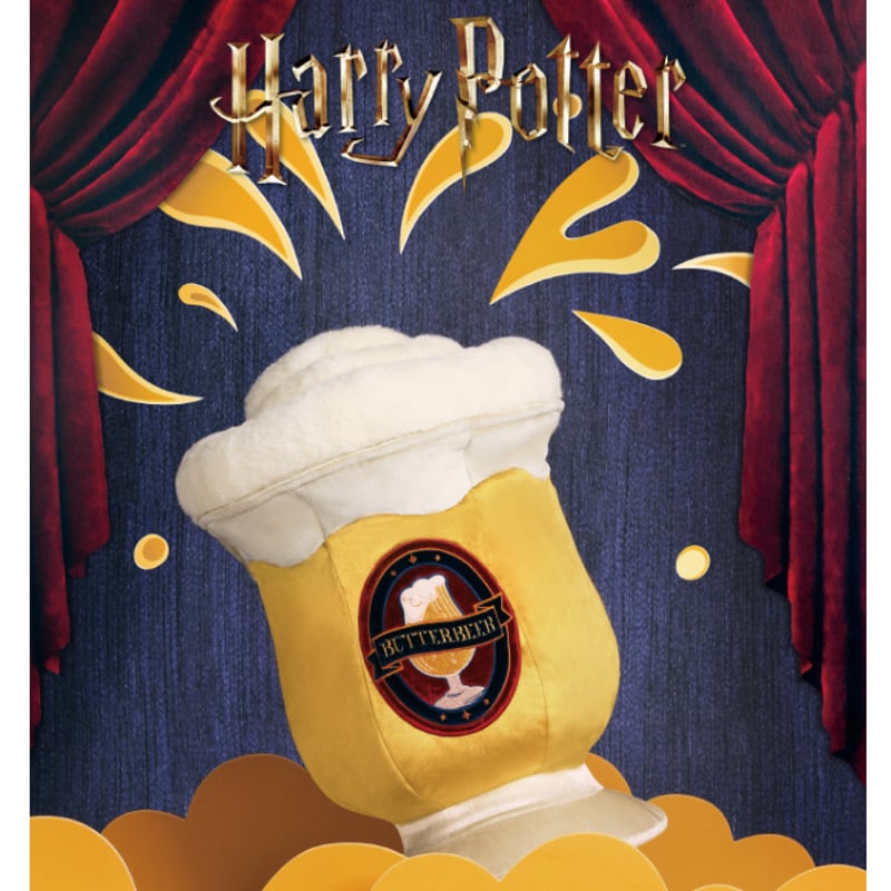 ハリーポッター バタービール 抱き枕クッション 公式ライセンス品 TBH