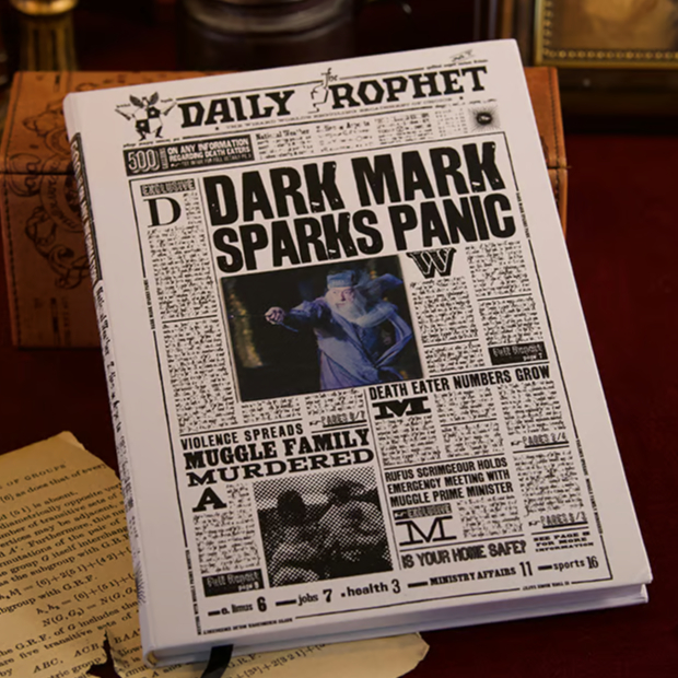 ハリーポッター 日刊預言者新聞 ノート ダンブルドア/ ヴォルデモート