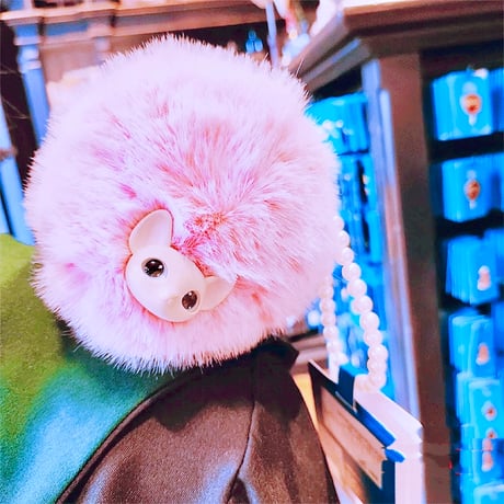 ハリーポッター 肩のり ピグミーパフ チャーム ユニバーサルスタジオ海外限定品