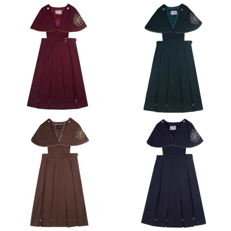 公式】 ハリーポッター ケープ ジャンパースカート ホグワーツ制服