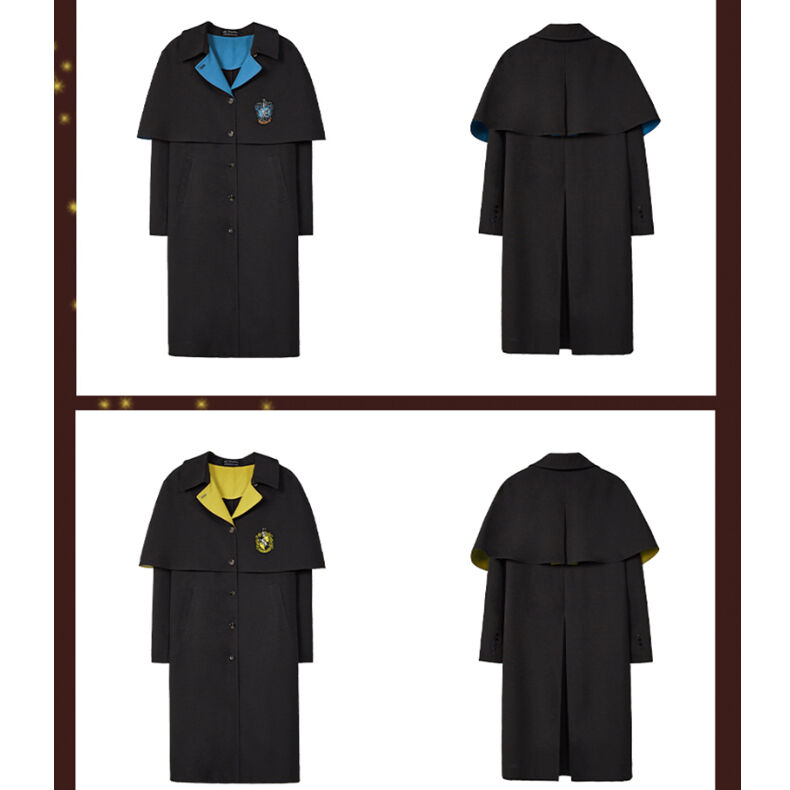 ハリーポッター ローブ風 ケープコートホグワーツ制服 海外限定