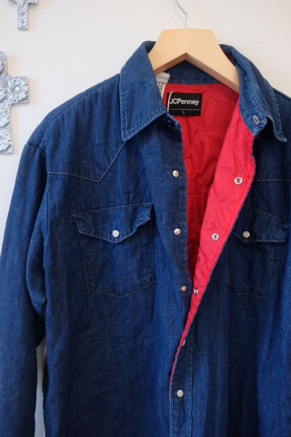 Jcpenney best sale denim shirt