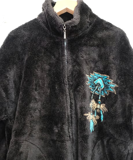 90’s Made in Usa BEAR RIDGE Native Fleece Jacket size:XL