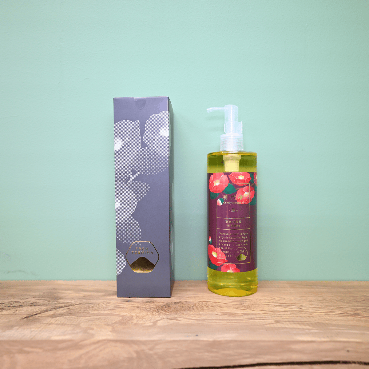 大容量サイズ】オーガニックスキンケア・椿油／神代椿 -金- | 利島農協