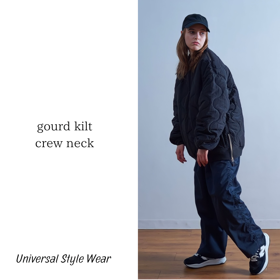 Universal Style Wear 】ひょうたん キルト クルーネック | 一宮市のセ...