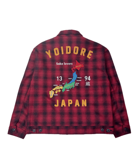 【YOIDORE】 スーベニア ウールチェックジャケット (835303)