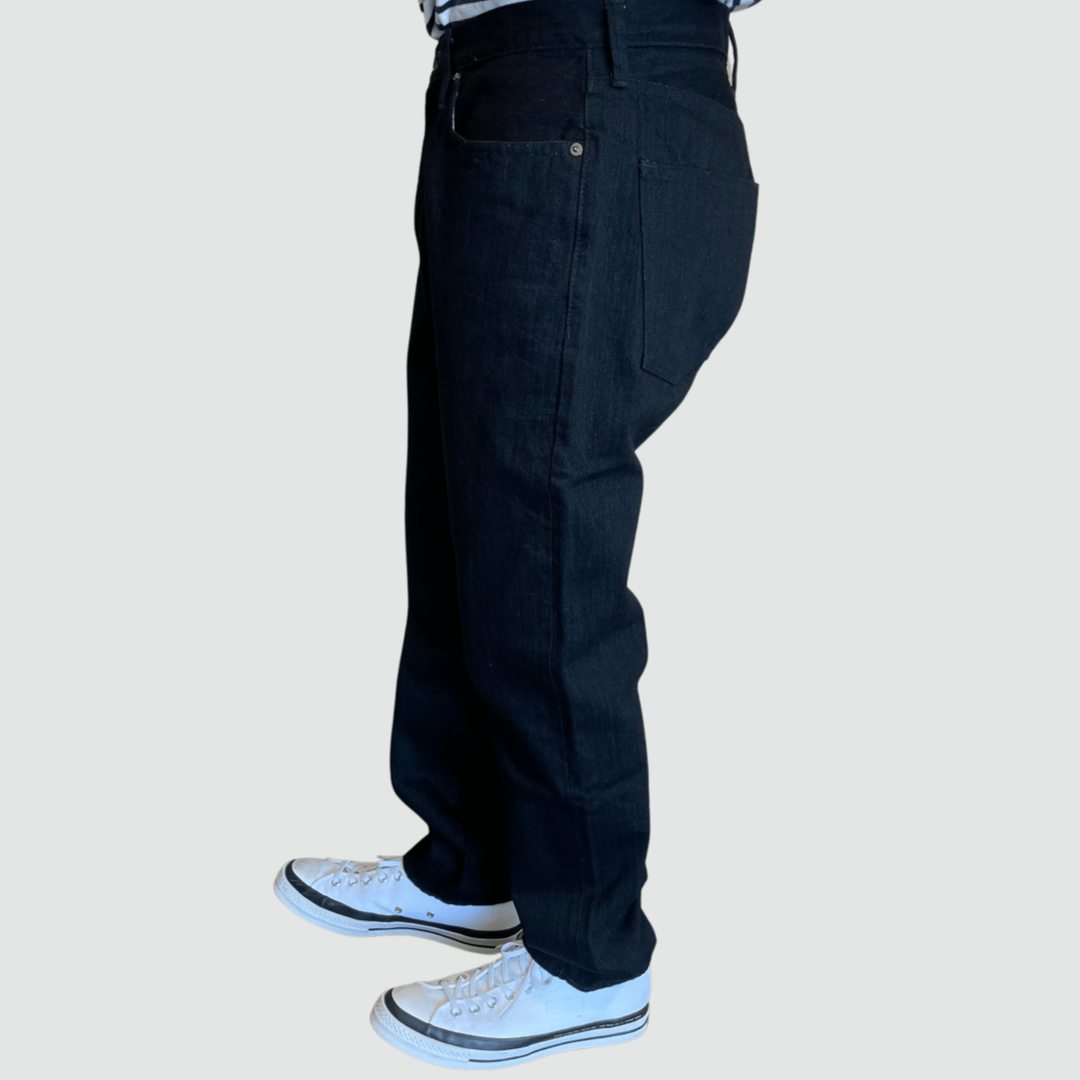 Sanca】BLACK DENIM TAPERED 5P メンズ | 一宮市のセレクトショッ Sanca】BLACK DENIM TAPERED 5P メンズ | 一宮市のセレクトショッ