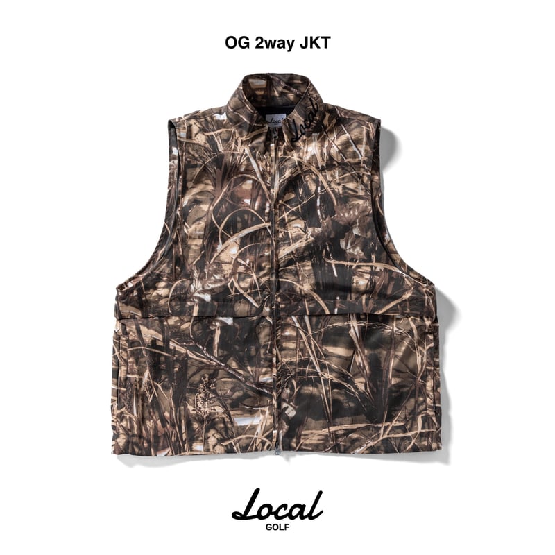 LOCAL GOLF 】OG 2way JKT | Real Camo（LG-102JK-