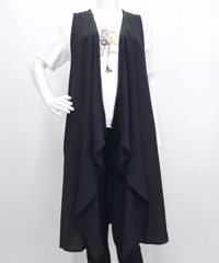 【select】ドレープロングジレ（75432）
